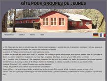 Tablet Screenshot of gite.abbaye-clervaux.lu